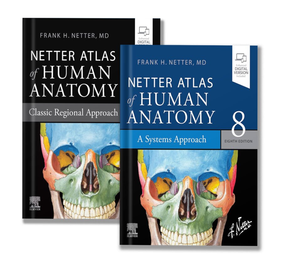 Netter Atlas of Human Anatomy Bundle: Classic Regional & Systems Approach