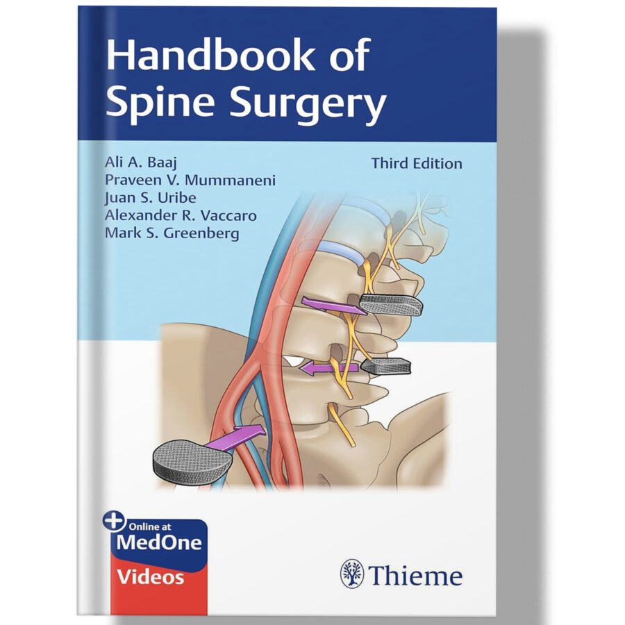 Handbook of Spine Surgery 3rd Edition